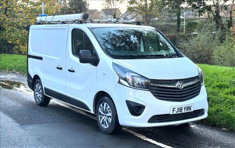2018 VAUXHALL VIVARO 2900 CDTI 